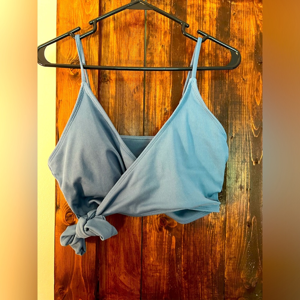 SHEIN Blue 2 piece bathing suit